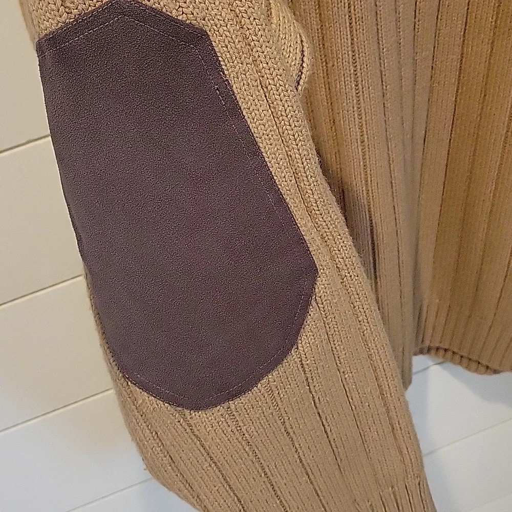 CLENCH JEANS PULLOVER SWEATER  XXL  TAN/BROWN